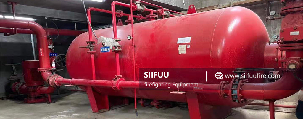 Foam Bladder Tank, Horizontal Install