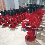 Fixed Fire Monitor(Cannon), Manuel Operating