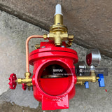 Pressure Reducing Valve, Groove Connection, 2.5" to 8"
