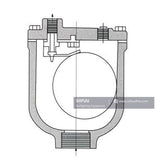 Air Vent Valve Threaded, 1/2” to 2”