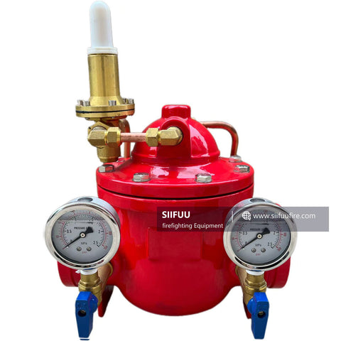 Pressure Reducing Valve, Groove Connection, 2.5" to 8"