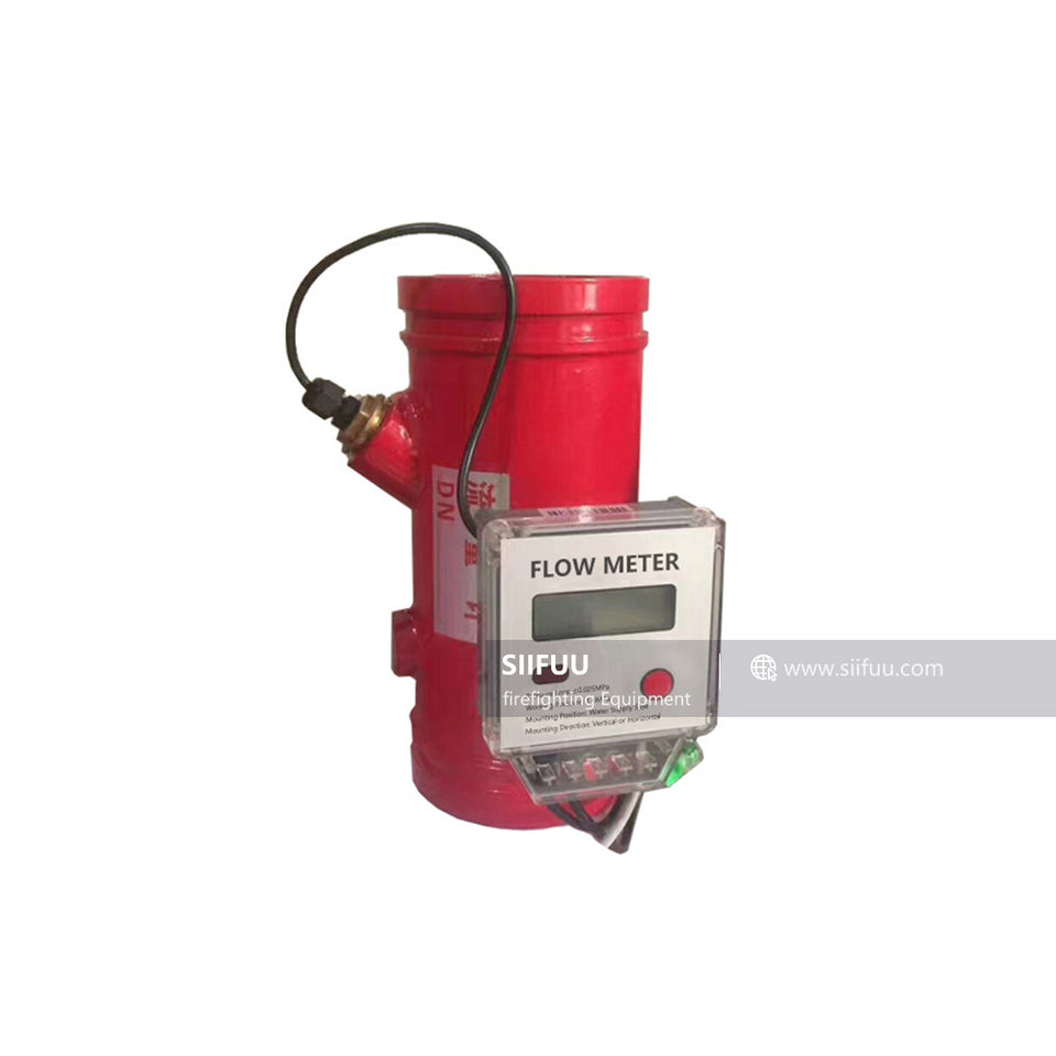 Water Flow Meter, Grooved, 2