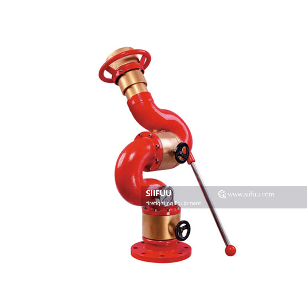 Fixed Fire Monitor, Manuel Operating – SIIFUU